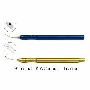 Bimanual Cannula