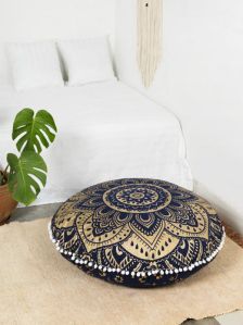 Printed Floor Cushion Cover