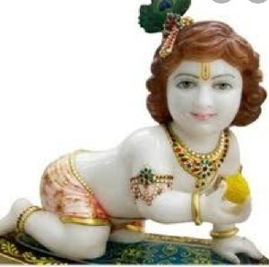 Religious Marble Krishna Statue