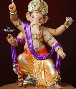 Plaster of Paris Ganpati Idol