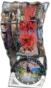 Glass Decorative Clock Gift