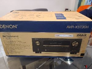 Denon AVR-X3700H 8K Ultra HD 9.2 Channel (105Watt X 9) AV Receiver 2020 Model - 3D Audio & Video wit