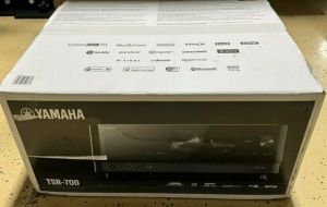 Yamaha TSR-700 7.1 Channel AV Receiver with 8K HDMI and MusicCast