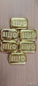 Valuable gold bars