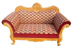 Two Seater Wooden Sofa