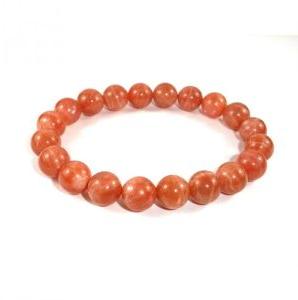 Sunstone Beads Stretchable Bracelet