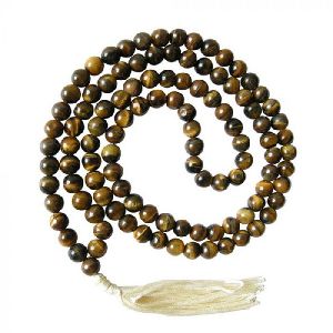 Tiger Eye Tasbih Beads Mala