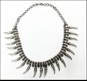 Oxidised Silver Beautiful Exclusive Neck Piece