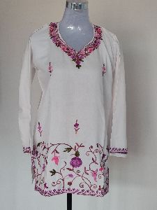 Kashmiri Embroidered Tops