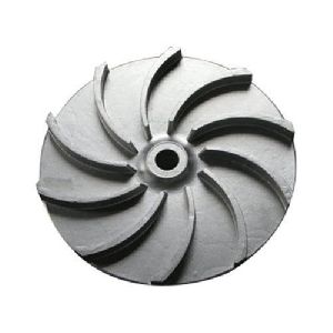 Grey Plastic Pump Impeller