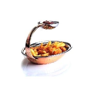 Copper Oval Dish
