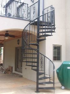 Mild Steel Spiral Staircase