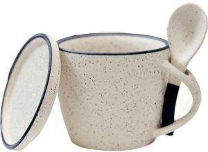 ceramic white mug