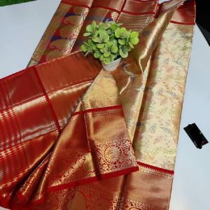 banarsi tissue saree