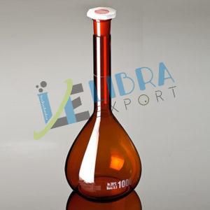 Flask Volumetric Amber