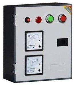 Single phase motor control panel