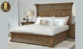 Antique Style Teak Wood Bed