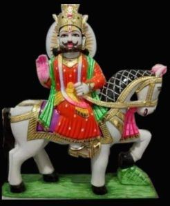 Marble Ramdev Statue