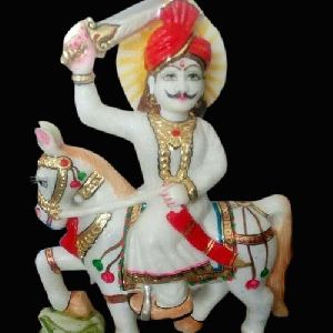 Marble Teja Ji Maharaj Statue