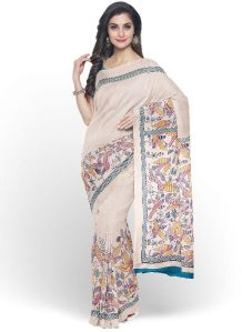 Blue Tota Maina Saree