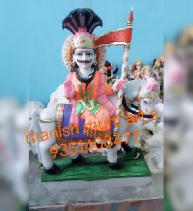 Marble Goga Ji Maharaj Statue