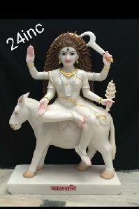 Marble Kalratri Mata Statue