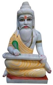 Marble Valmiki Statue