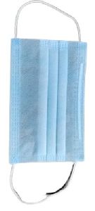 Sky Blue 3 Ply Non Woven Face Mask