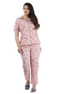 Ladies Printed Night Suit