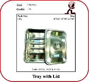 TRAY WITH LID