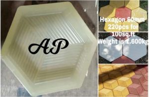 PVC Hexagon Mould