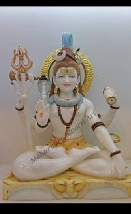 marble lord shiva statue