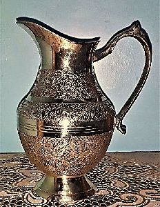 Brass Magnificent Flower Jug