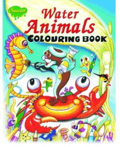 Water Animals Colouring Book