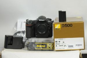 Nikon D500 20.9MP DSLR Camera Kit with 16-80 VR Lens