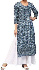 Ladies Cotton Straight Kurti