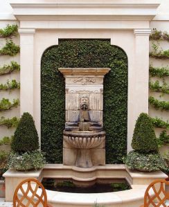 Stone Wall Fountain