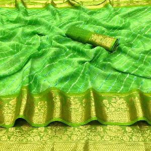 Rajasthani Chiffon Saree