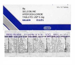 Selegiline Hydrochloride Tablets