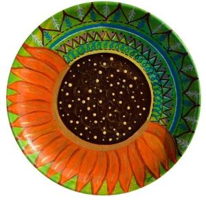 Sunflower Bloom Set of 2 Wall Plate