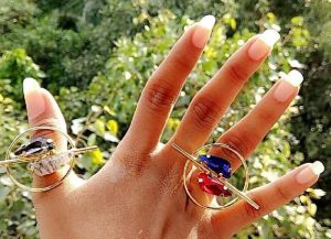 Imitation Finger Rings