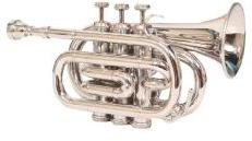 ARB Professional Standard Silver Pocket Trumpet