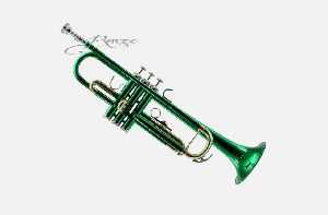 Rmze Professional Magic Green Gold BB Trumpet