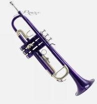 Rmze Professional Shiny Purple-Gold BB Trumpet