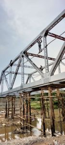 Steel bridge Erection