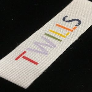 cotton printed label