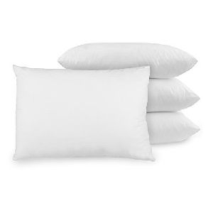 Plain White Bed Pillow