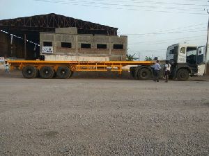 Iron Flat Bed Trailer