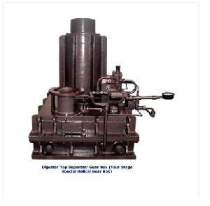 Digester Top Separator Gearbox