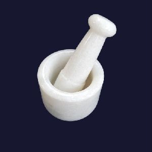 Marble Mortar & Pestle Set